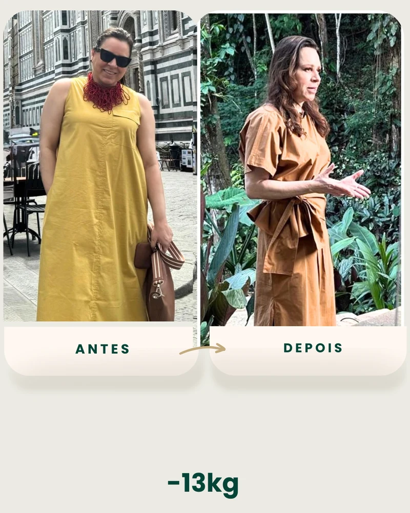 Resultado de emagrecimento — antes e depois (3 de 6)